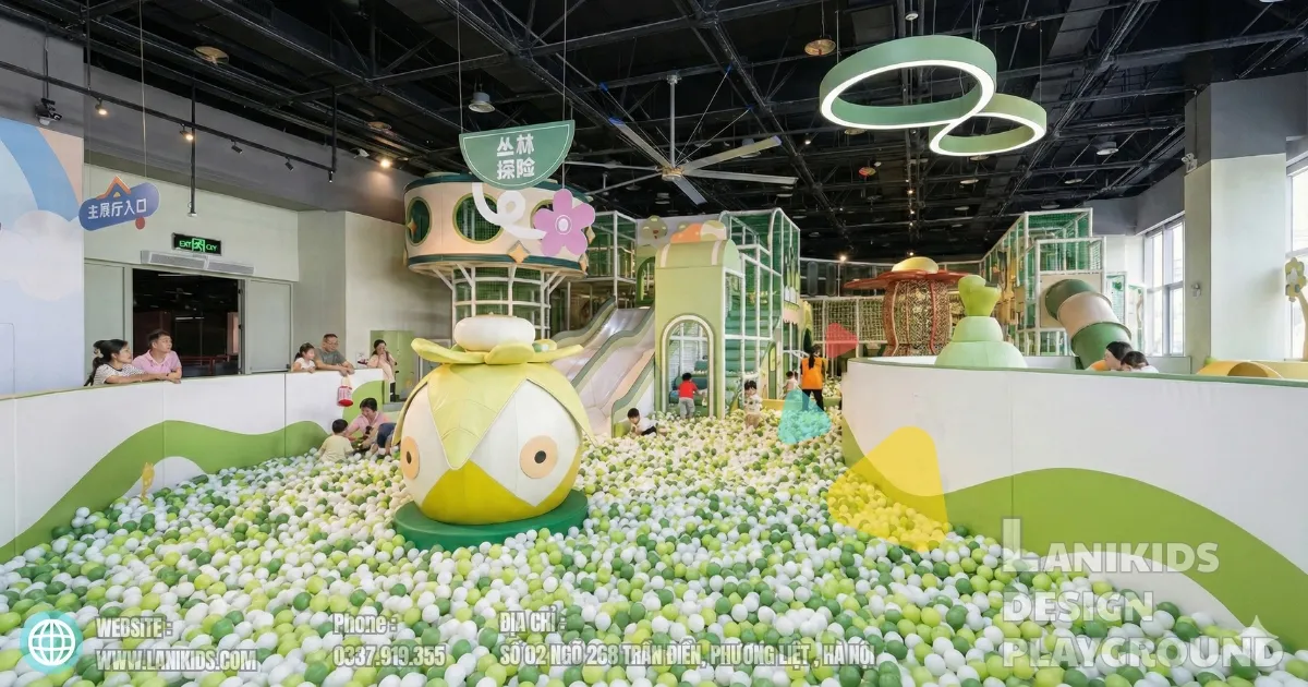 Công ty TNHH Lanikids chuyên thiết kế thi công lắp đặt nhập khẩu khu vui chơi, coffee kids trong nhà và ngoài trời (1)