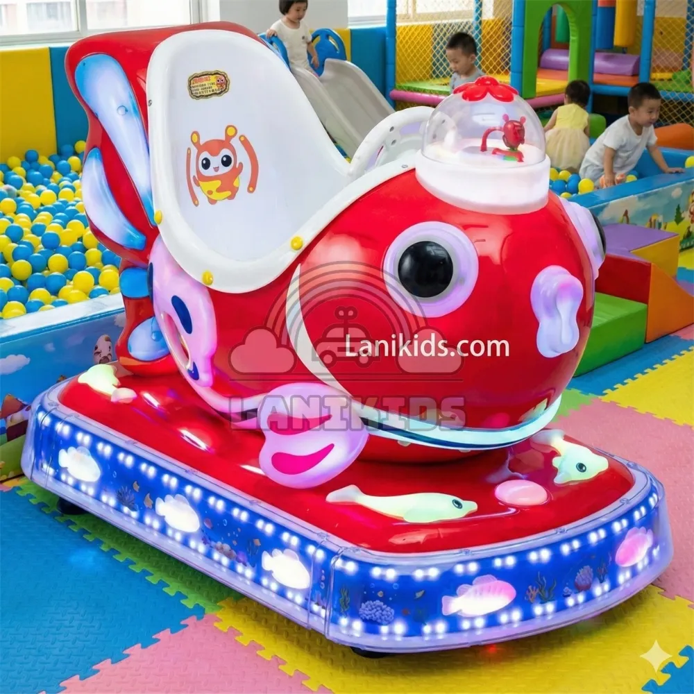 Thú Nhún Điện Tàu Chiến Bản 2 – "Chiến Hạm" Giải Trí Đỉnh Cao Cho Khu Vui Chơi