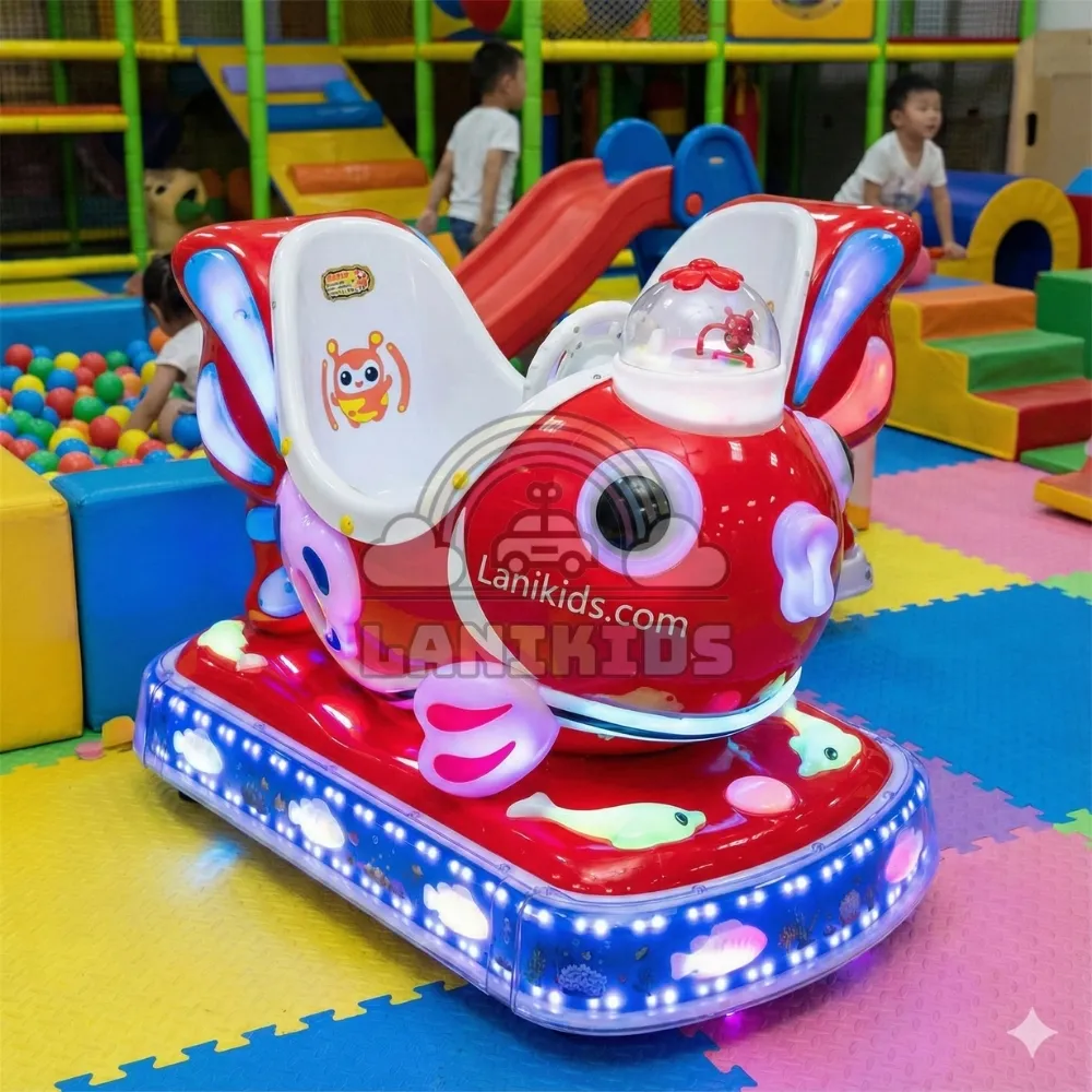 Thú Nhún Điện Tàu Chiến Bản 2 – “Chiến Hạm” Giải Trí Đỉnh Cao Cho Khu Vui Chơi