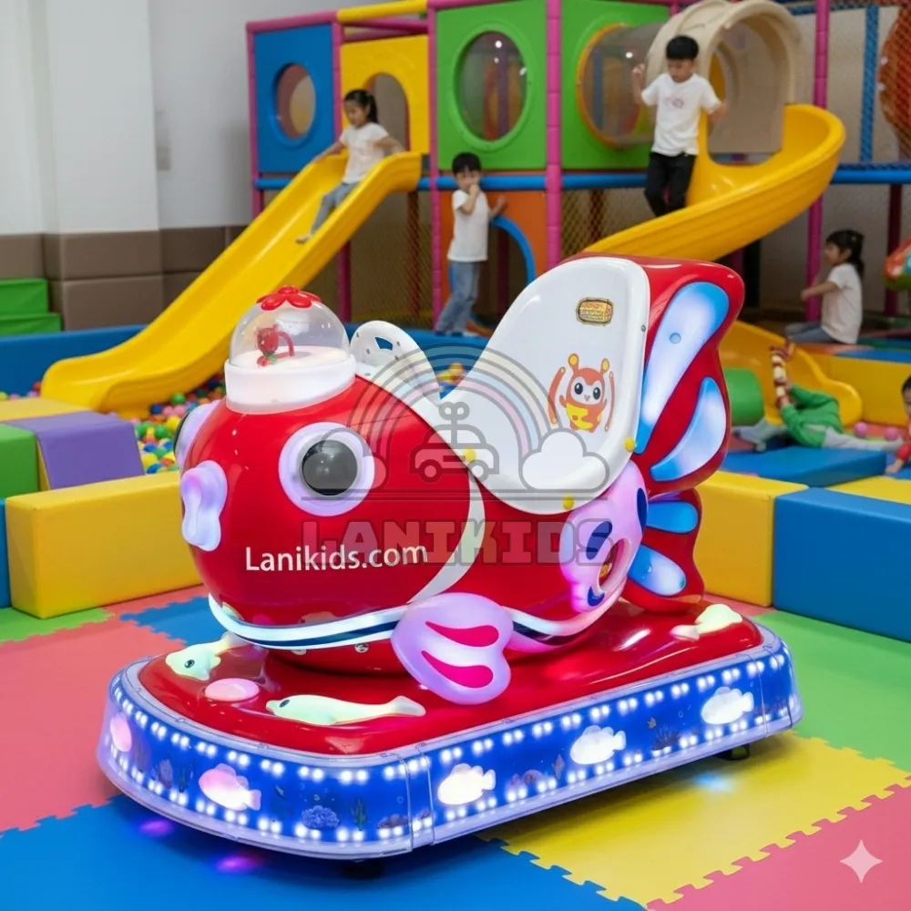 Thú Nhún Điện Tàu Chiến Bản 2 – “Chiến Hạm” Giải Trí Đỉnh Cao Cho Khu Vui Chơi