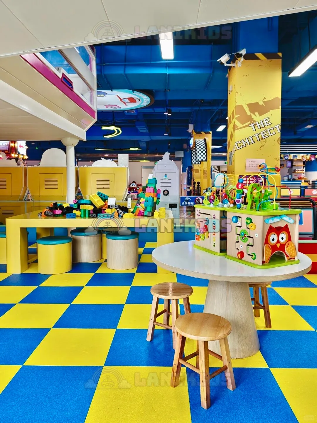 Đơn vị thiết kế thi công khu vui chơi tại Hà Nội trọn gói, uy tín – Lanikids