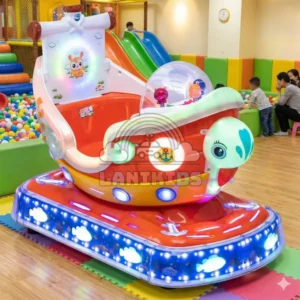 Thú Nhún Điện Tàu Chiến (Phiên Bản 1) – "Chiến Hạm" Khổng Lồ Hút Khách Cho Khu Vui Chơi