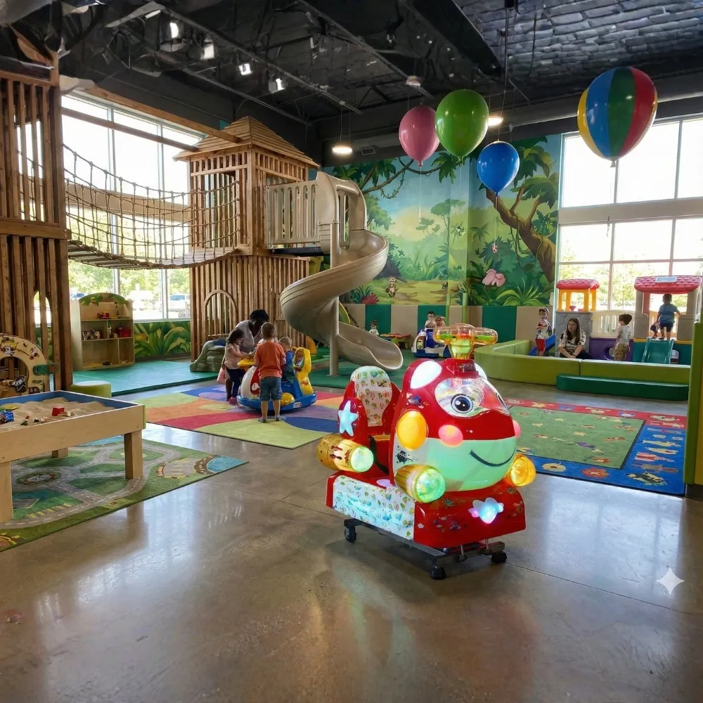 Thú Nhún Điện Máy Bay Nhỏ (Super Small Plane) – “Giấc Mơ Bay” Cho Khu Vui Chơi Của Bé