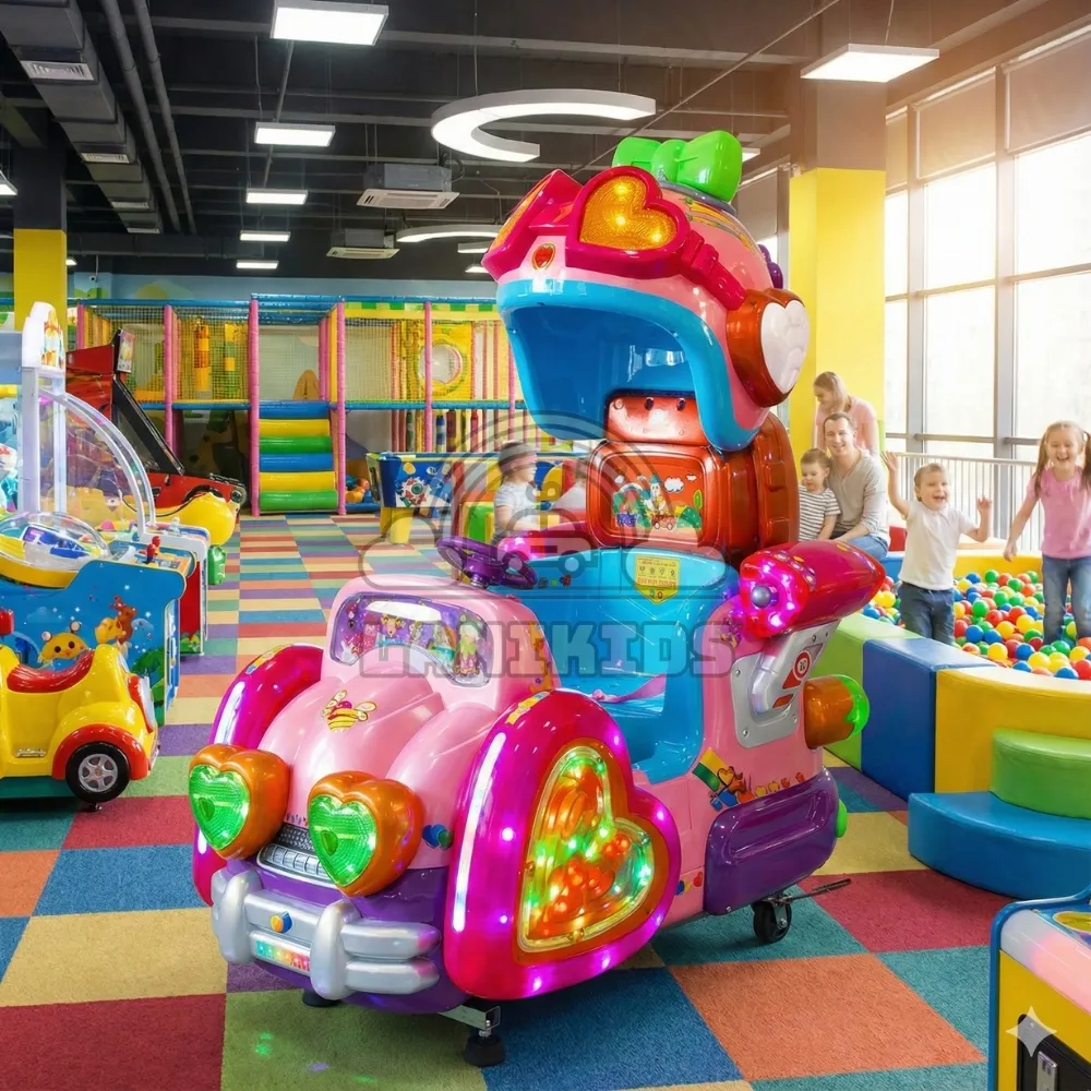 Thú Nhún Điện Helmet Love