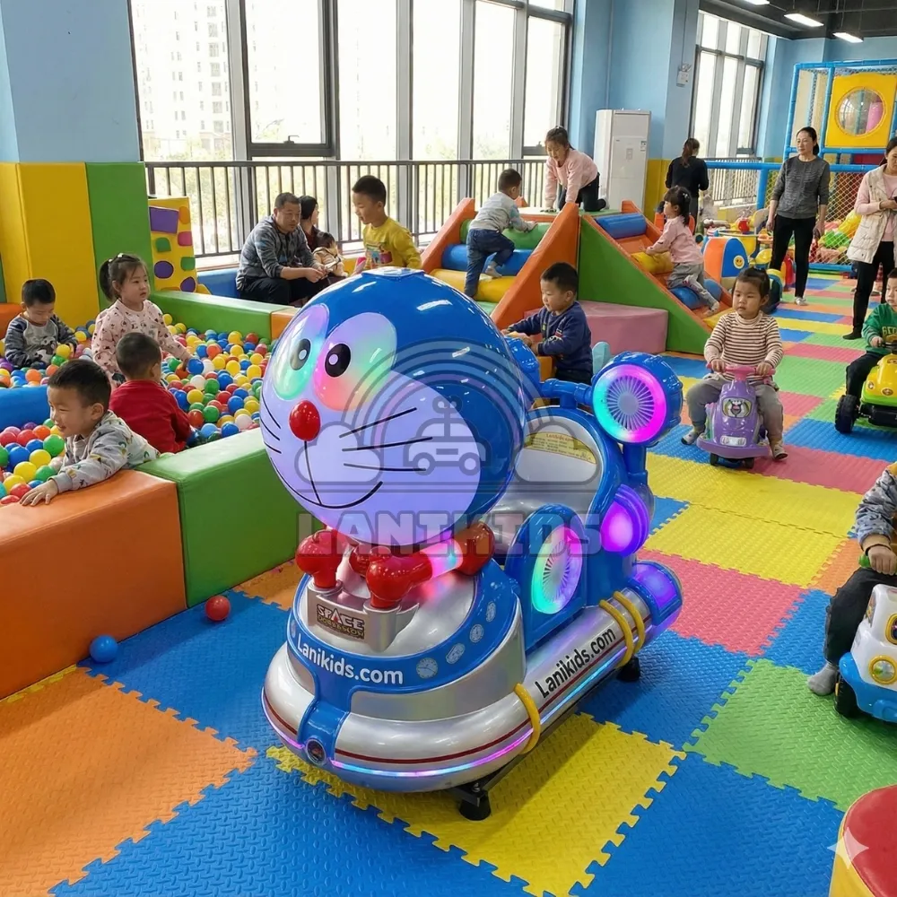 Thú Nhún Điện Doraemon Có Màn Hình – Siêu Phẩm Máy Game “Hút Khách” Cho Khu Vui Chơi