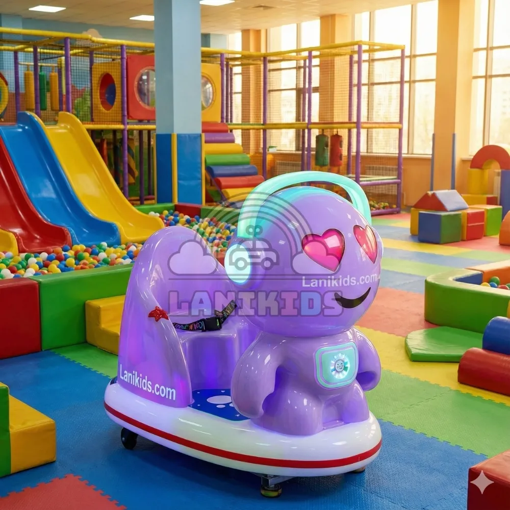 Thú Nhún Điện Mengqu Expression No.3 – Máy Game Biểu Cảm Vui Nhộn Cho Khu Vui Chơi