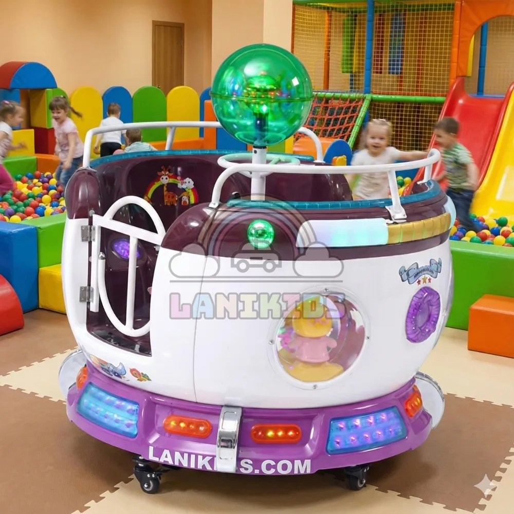 Thú Nhún Điện Quay Đảo – Phi Thuyền Xoay 360 Độ Đẳng Cấp Cho Khu Vui Chơi