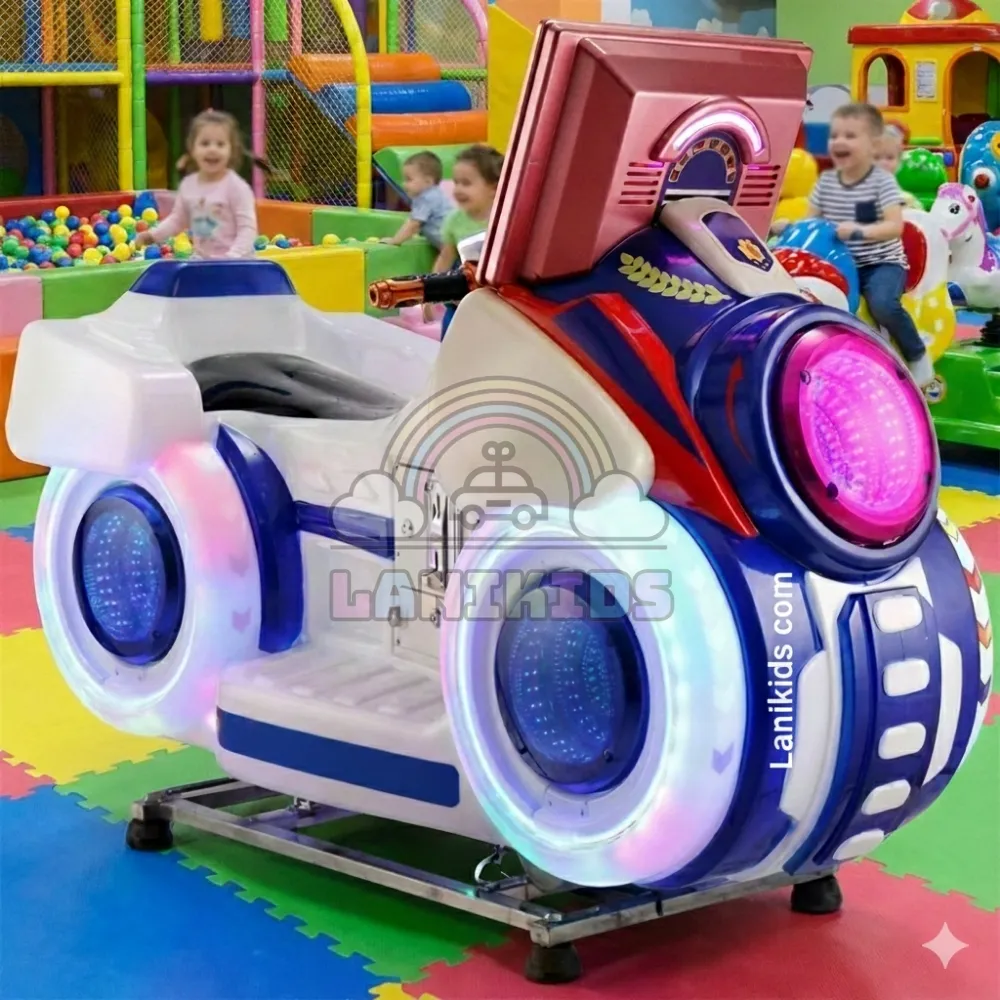 Thú Nhún Điện Xe Mô Tô Màn Hình – Trải Nghiệm Tốc Độ Đỉnh Cao Cho Khu Vui Chơi