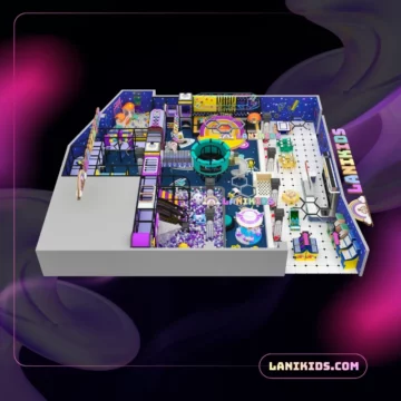 Mẫu Thiết Kế Khu Vui Chơi Trẻ Em 400m² – Chủ Đề Vũ Trụ Nhập Khẩu Trọn Gói Đẳng Cấp