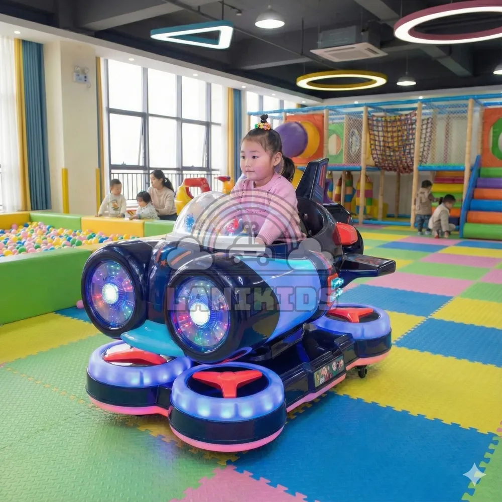 Thú Nhún Điện Phi Thuyền Không Gian Space Airship – Siêu Phẩm Hút Khách Cho Khu Vui Chơi