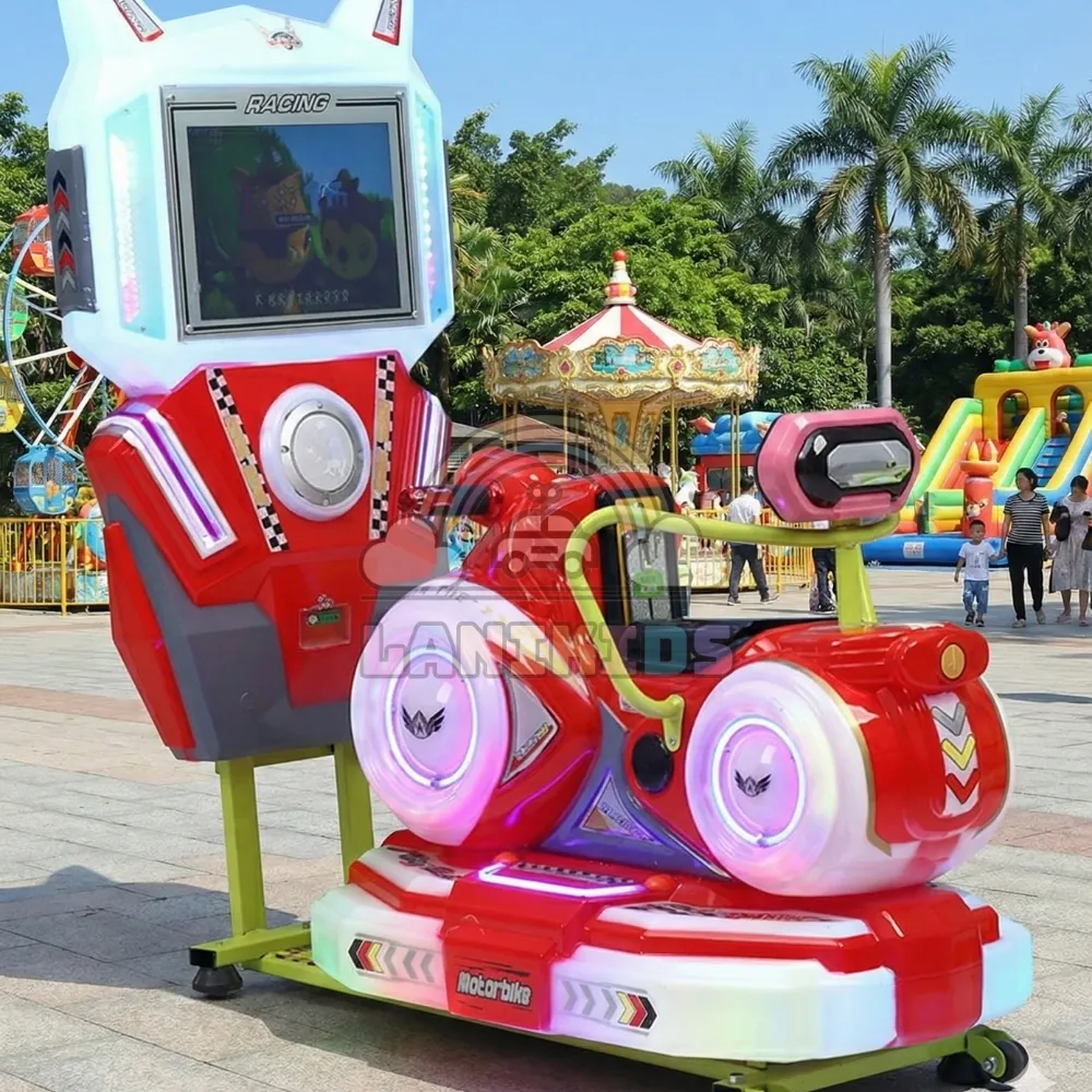 Thú Nhún Điện Xe Máy King Kong