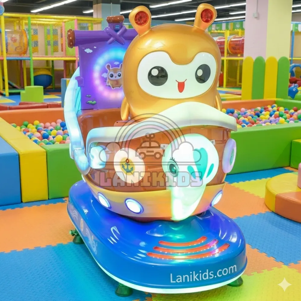 Thú Nhún Điện Hạm Đội Ngôi Sao Starry Battleship – Phi Thuyền Giải Trí Đẳng Cấp Cho Bé