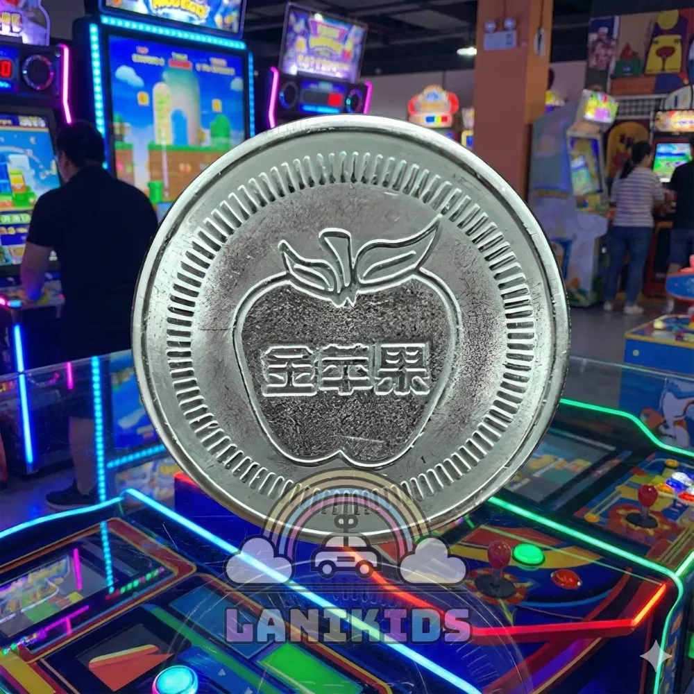 Xu Xèng Quả Táo 25mm Cao Cấp Cho Khu Vui Chơi – Phân Phối Bởi Lanikids