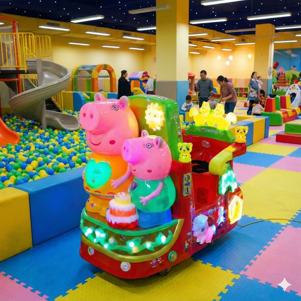 Thú Nhún Điện Gia Đình (Page Family) – Biểu Tượng Gắn Kết Yêu Thương Cho Khu Vui Chơi