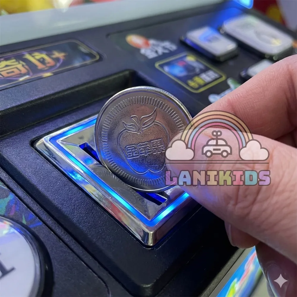 Xu Xèng Quả Táo 25mm Cao Cấp Cho Khu Vui Chơi – Phân Phối Bởi Lanikids