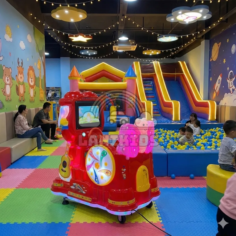 Thú Nhún Điện Heo Mập Màn Hình MP5 (Mengqu Pig) – “Cỗ Máy” Giải Trí Đa Phương Tiện Cho Bé