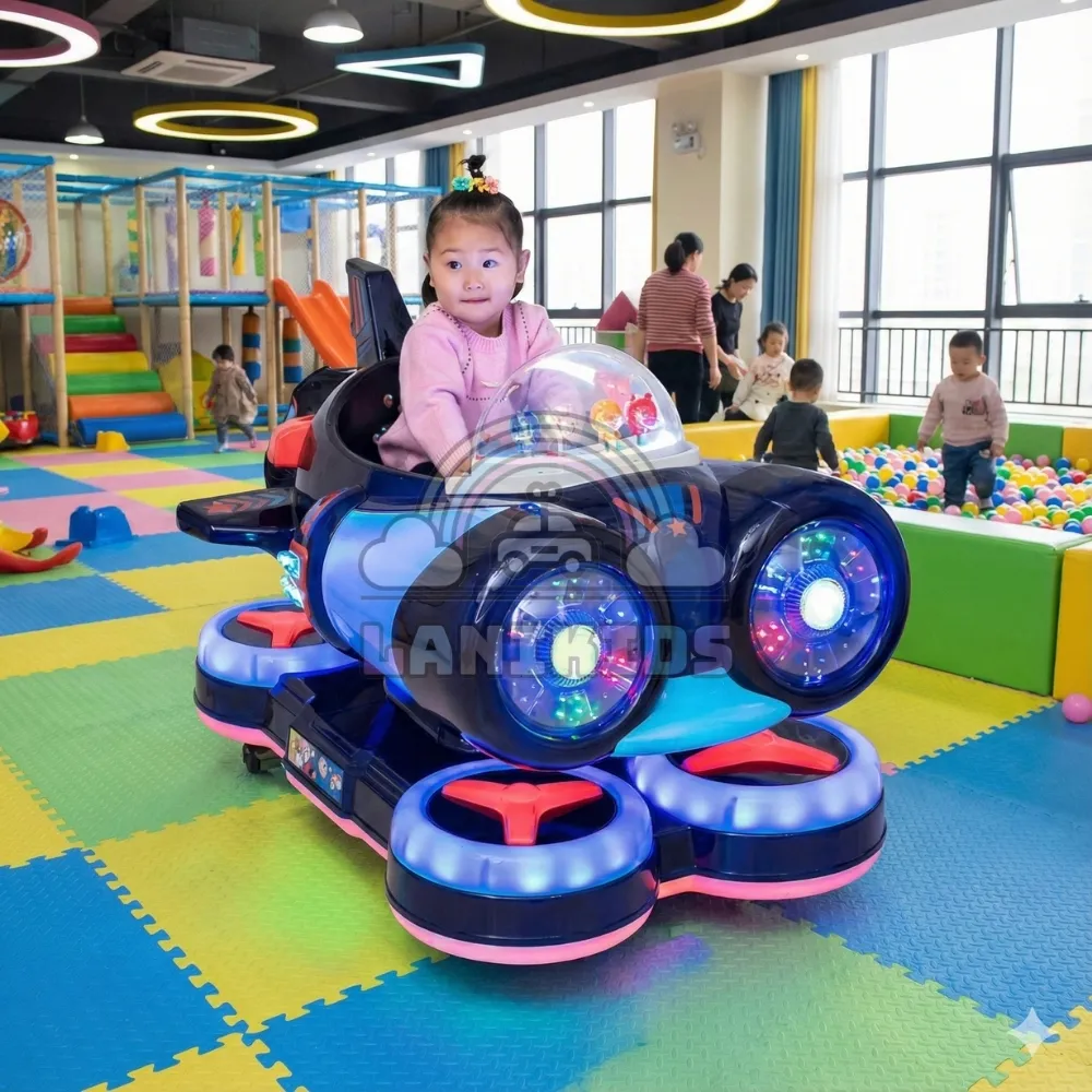 Thú Nhún Điện Phi Thuyền Không Gian Space Airship – Siêu Phẩm Hút Khách Cho Khu Vui Chơi