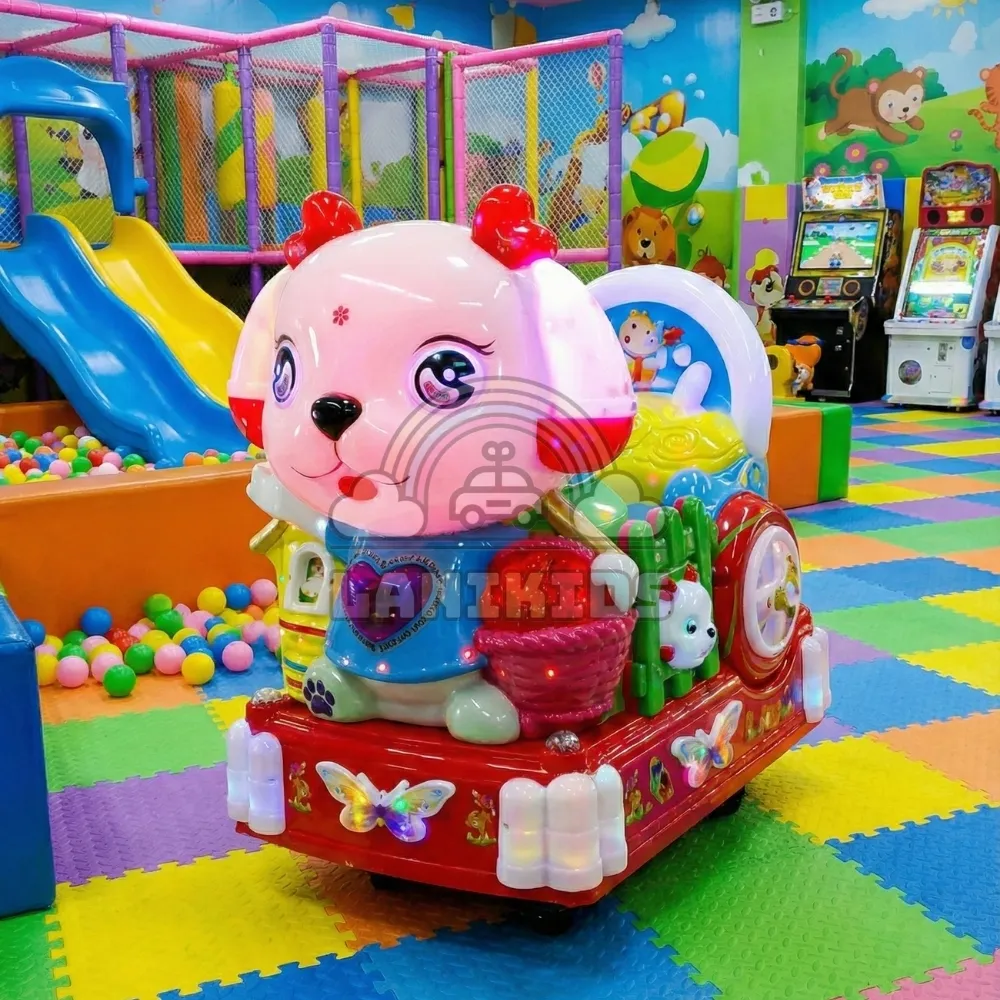 Thú Nhún Điện Chú Chó Tinh Nghịch