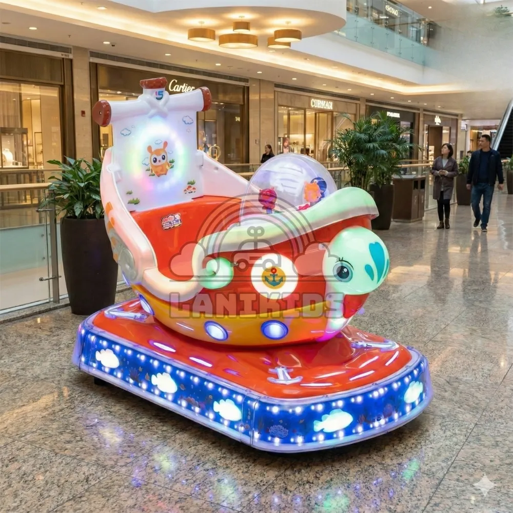 Thú Nhún Điện Tàu Chiến (Phiên Bản 1) – “Chiến Hạm” Khổng Lồ Hút Khách Cho Khu Vui Chơi