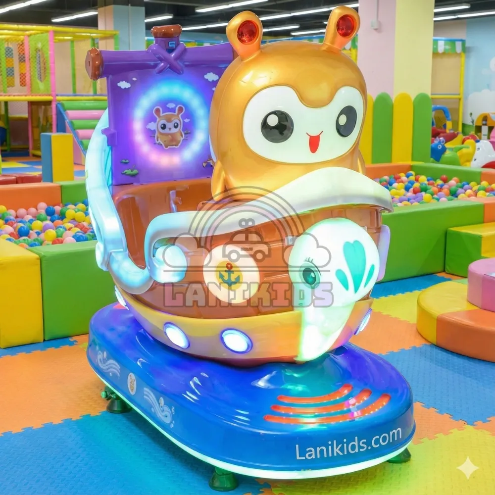 Thú Nhún Điện Hạm Đội Ngôi Sao Starry Battleship – Phi Thuyền Giải Trí Đẳng Cấp Cho Bé