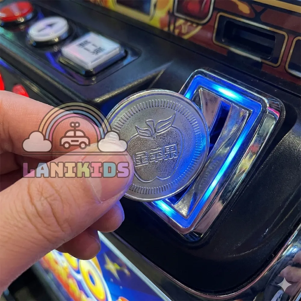 Xu Xèng Quả Táo 25mm Cao Cấp Cho Khu Vui Chơi – Phân Phối Bởi Lanikids