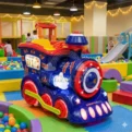 Thú Nhún Điện Tàu Hoả Nước Anh (British Small Train) – Điểm Nhấn Cổ Điển Cho Khu Vui Chơi