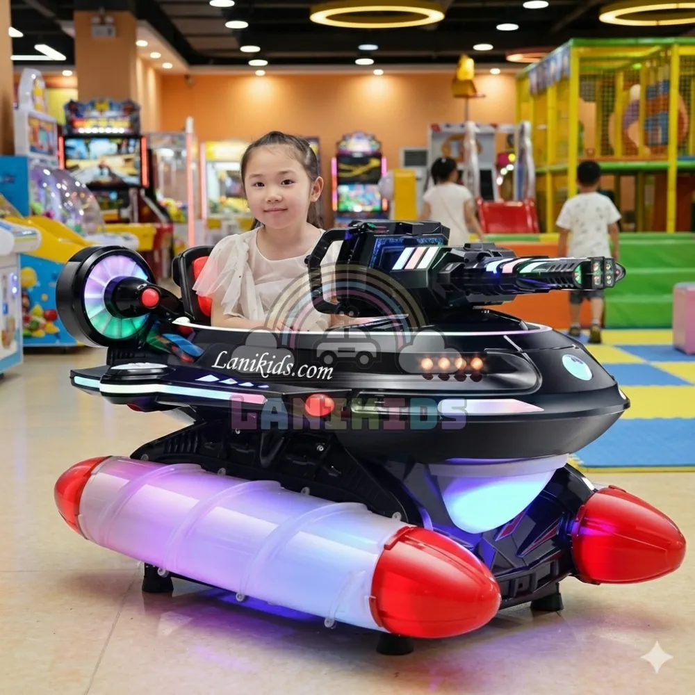 Thú Nhún Điện Tàu Tấn Công – Chiến Hạm Giải Trí Đỉnh Cao Cho Khu Vui Chơi