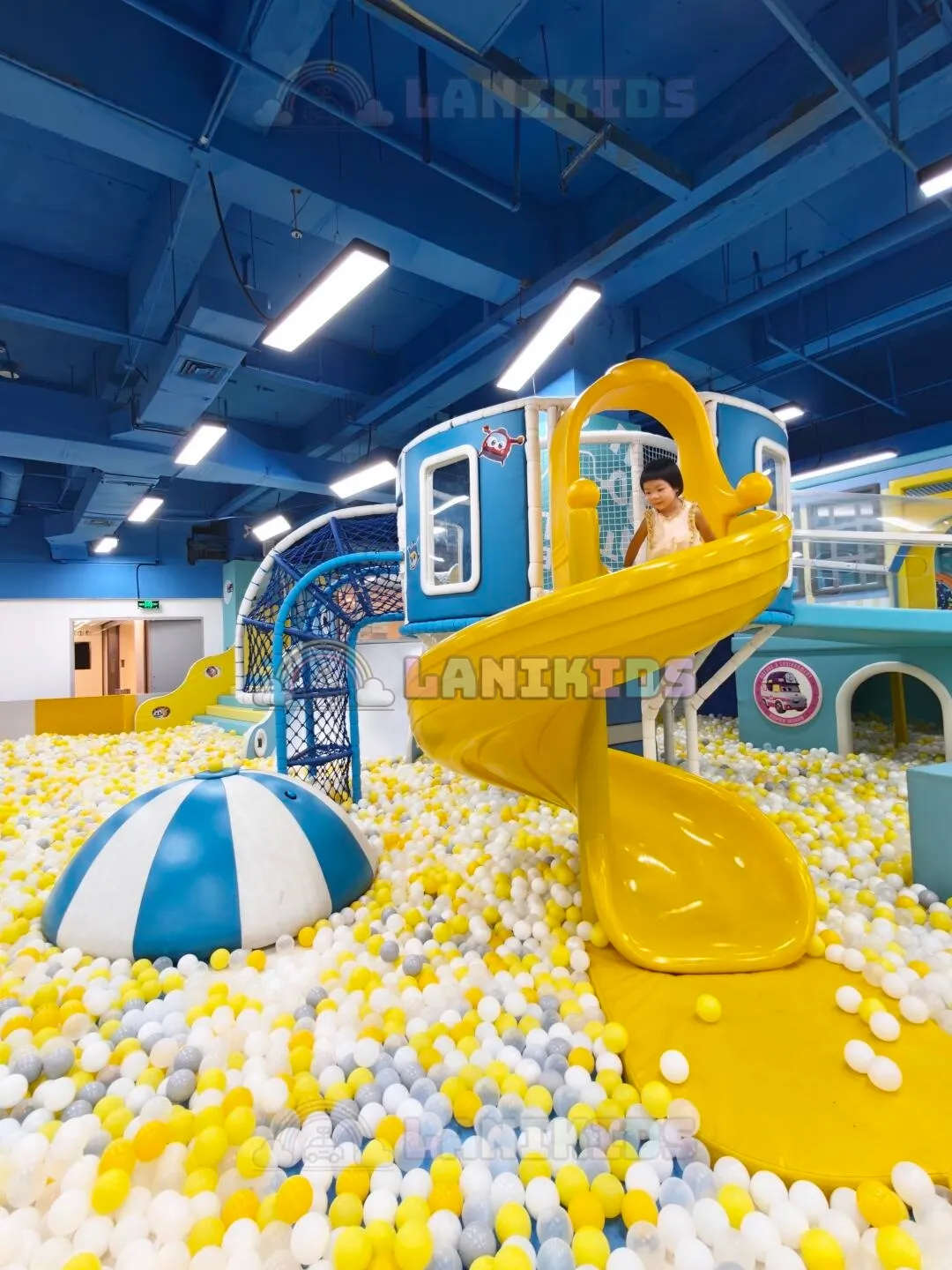 Đơn vị thiết kế thi công khu vui chơi tại Hà Nội trọn gói, uy tín – Lanikids