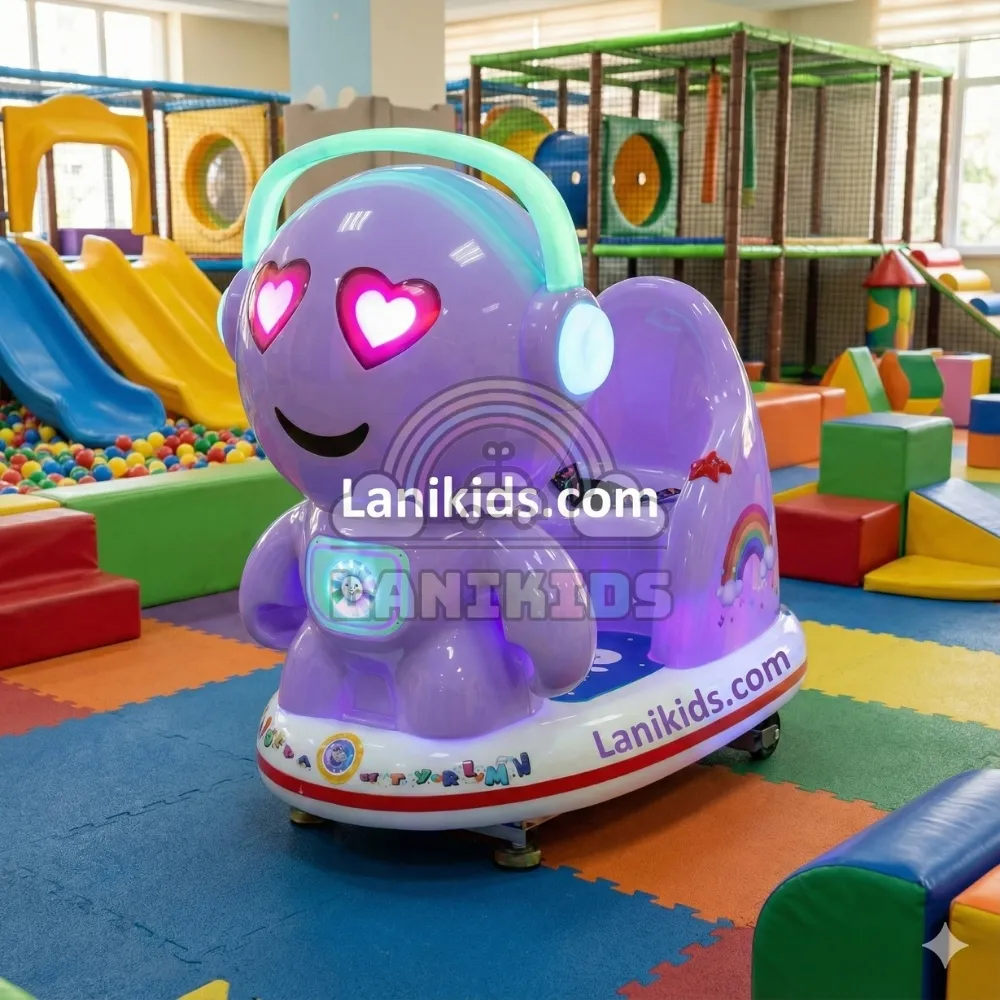 Thú Nhún Điện Mengqu Expression No.3 – Máy Game Biểu Cảm Vui Nhộn Cho Khu Vui Chơi