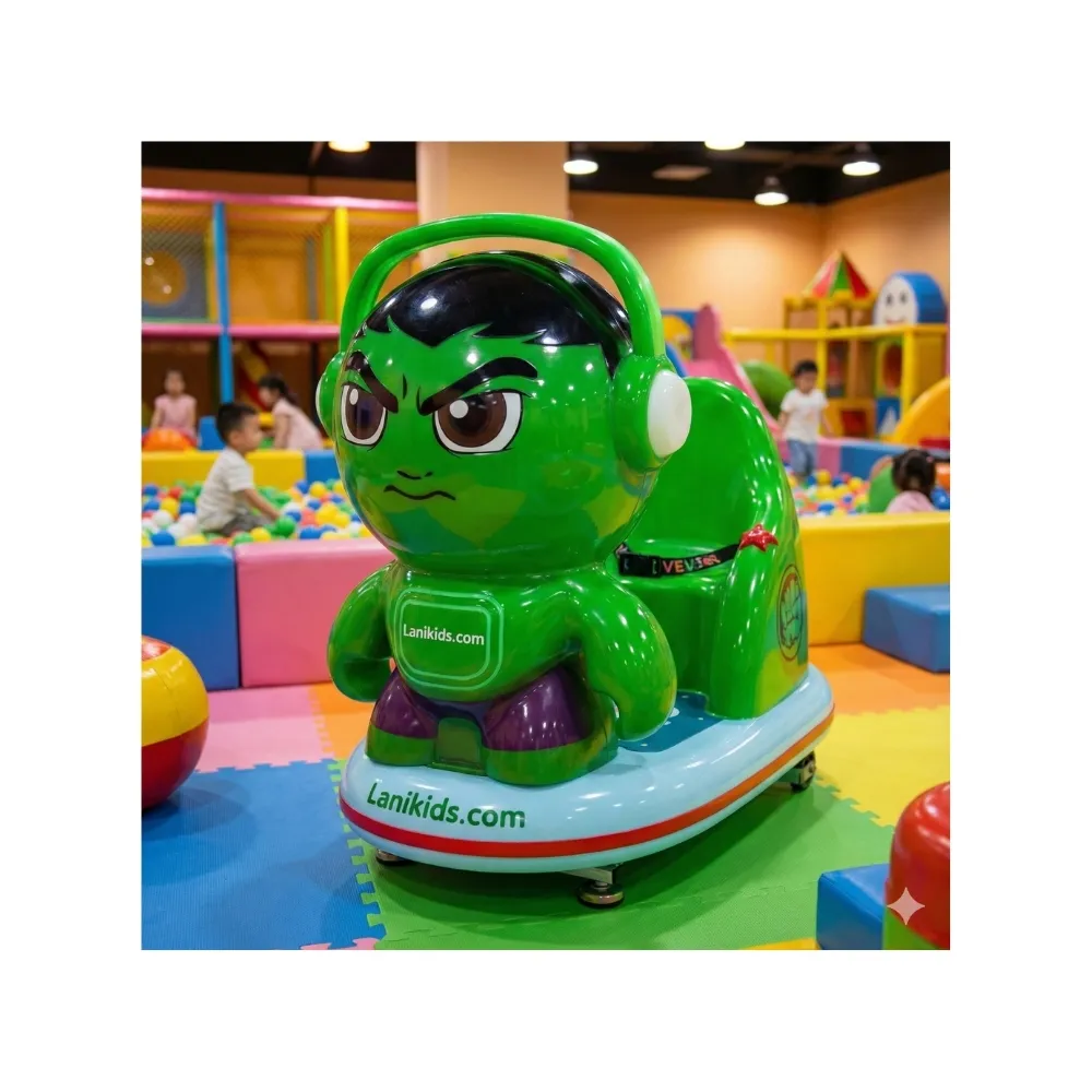 Thú Nhún Điện Hulk Nhập Khẩu Chính Hãng | Lanikids - Thiết Bị Khu Vui Chơi