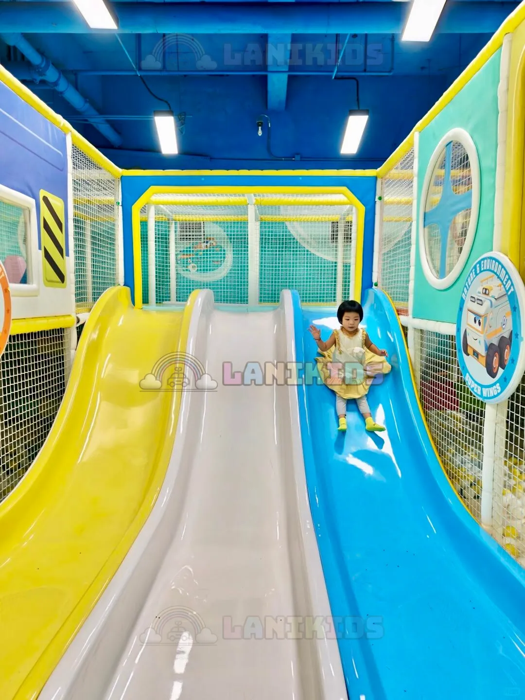 Đơn vị thiết kế thi công khu vui chơi tại Hà Nội trọn gói, uy tín – Lanikids