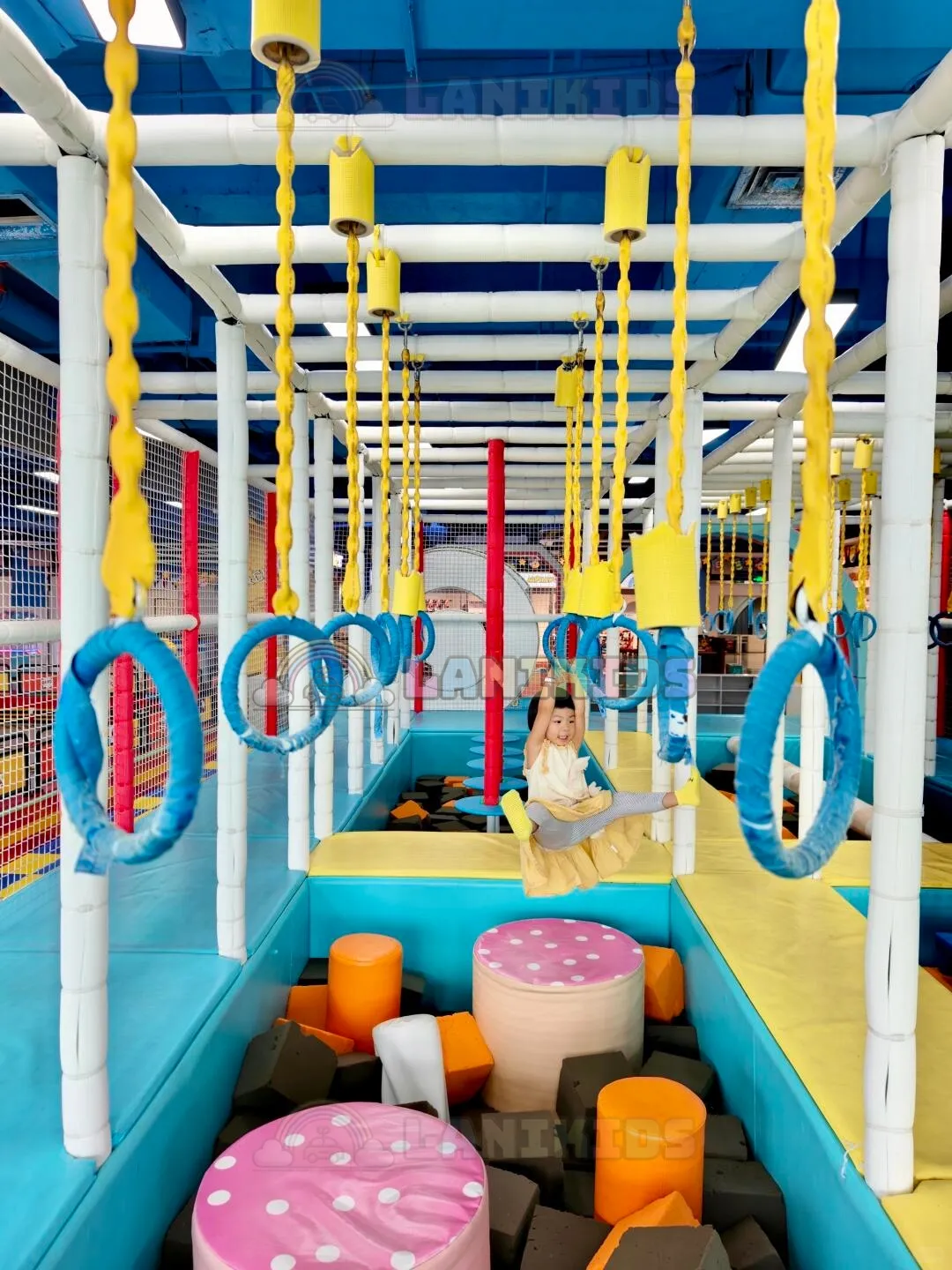 Đơn vị thiết kế thi công khu vui chơi tại Hà Nội trọn gói, uy tín – Lanikids