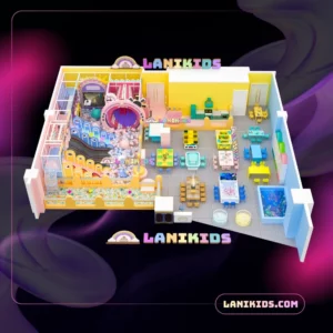 thiết kế khu vui chơi cho trẻ trong nhà