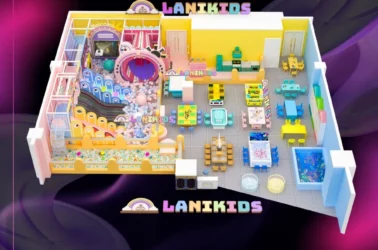 thiết kế khu vui chơi cho trẻ trong nhà