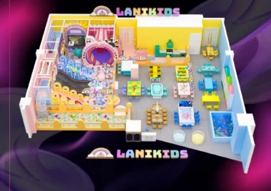 thiết kế khu vui chơi cho trẻ trong nhà