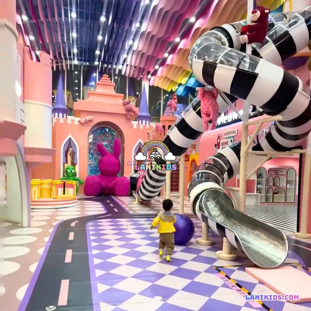 Thiết Kế Khu Vui Chơi Kuromi Cao Cấp Lanikids – Đơn Vị Lắp Đặt Trọn Gói