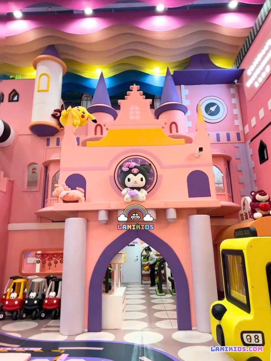 Thiết Kế Khu Vui Chơi Kuromi Cao Cấp Lanikids – Đơn Vị Lắp Đặt Trọn Gói