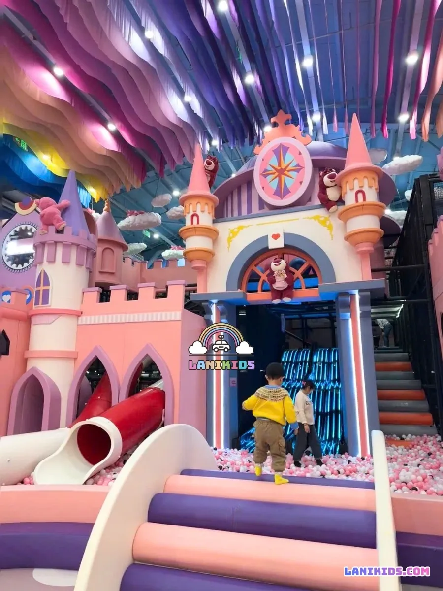 Thiết Kế Khu Vui Chơi Kuromi Cao Cấp Lanikids – Đơn Vị Lắp Đặt Trọn Gói