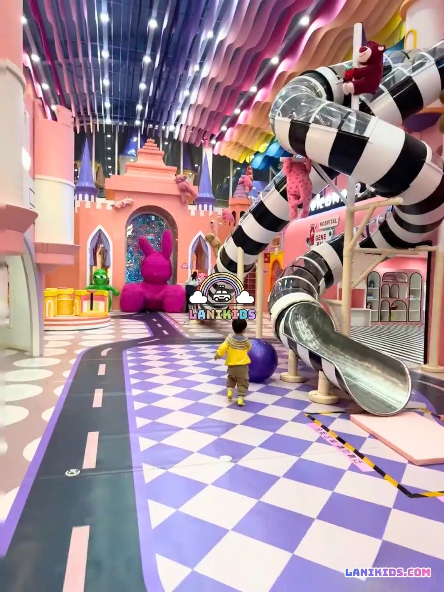 Thiết Kế Khu Vui Chơi Kuromi Cao Cấp Lanikids – Đơn Vị Lắp Đặt Trọn Gói