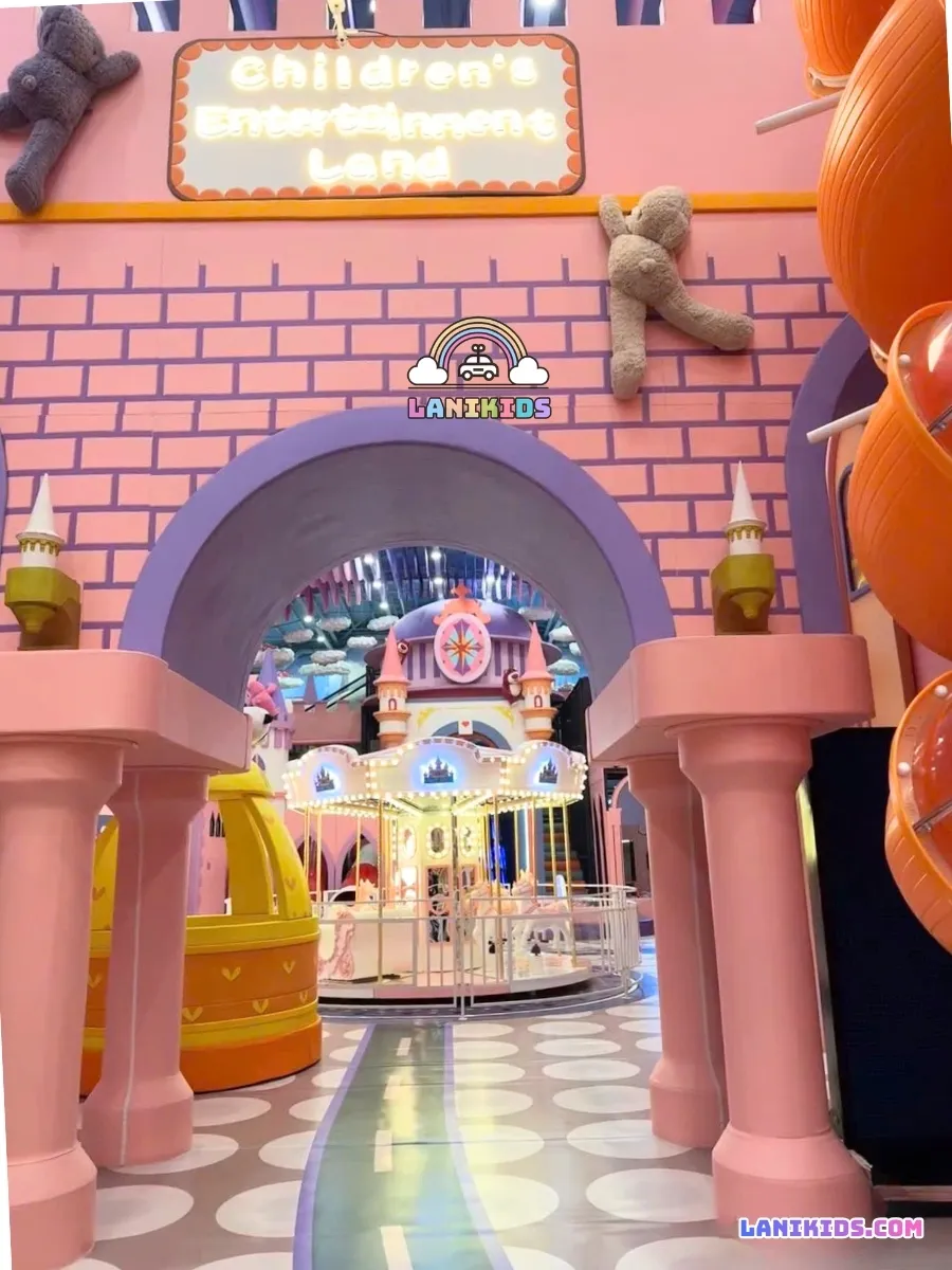 Thiết Kế Khu Vui Chơi Kuromi Cao Cấp Lanikids – Đơn Vị Lắp Đặt Trọn Gói