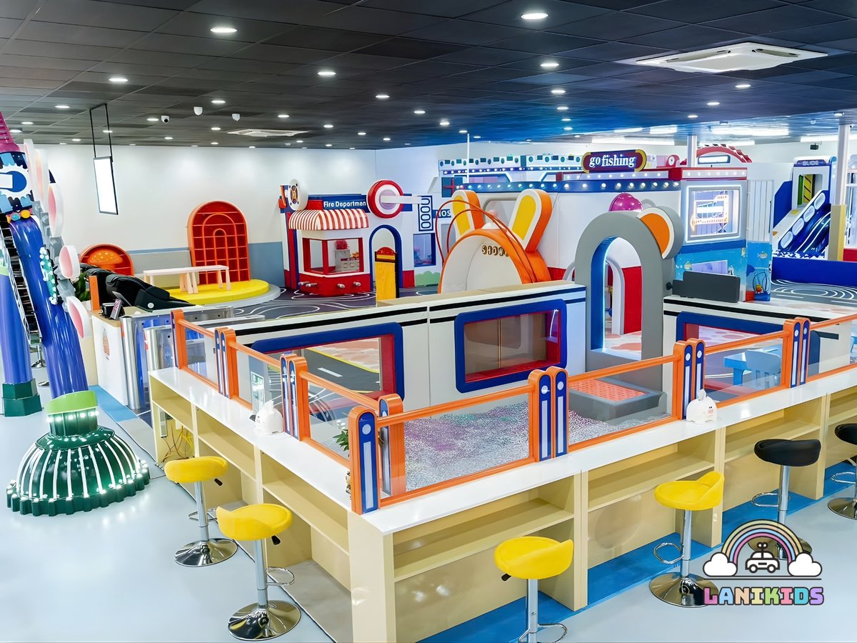 Khu vui chơi nhập khẩu trọn gói Bibo Kid Quận 9 TP HCM do Lanikids thi công