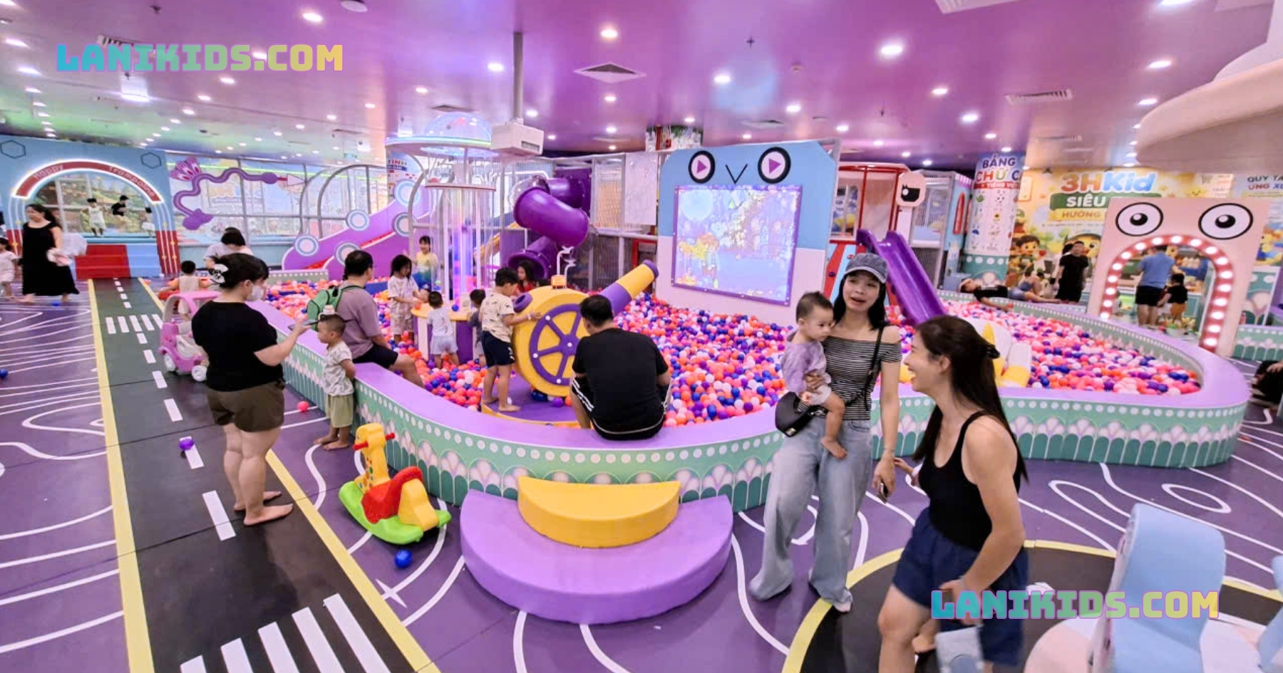 Khám Phá Các Dự Án Khu Vui Chơi Trẻ Em Nổi Bật Do Lanikids Cung Cấp