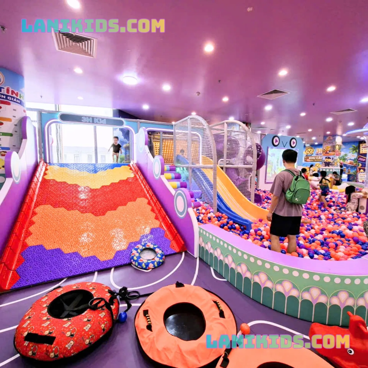 Dự Án Nhập Khẩu Và Thi Công Khu Vui Chơi 3H Kid Tại Vincom Ocean Park 1 – Thực Hiện Bởi Lanikids (7)